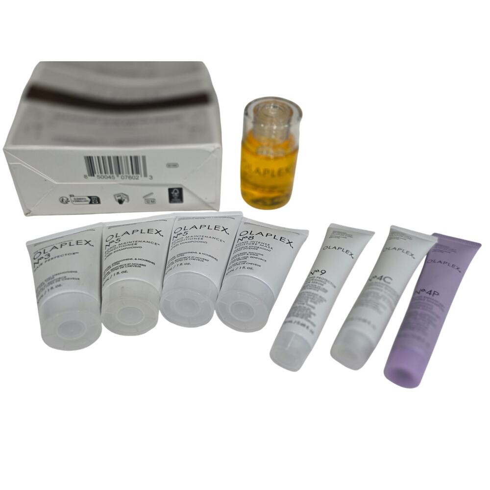Olaplex Hair Care 8pc Mini Travel Lot No 3 5 7 8 9 4C 4P NEW Discovery